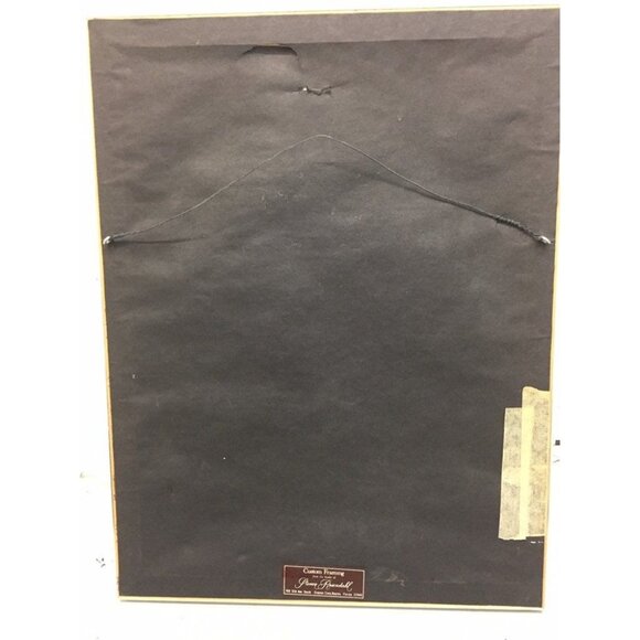 Erte "LaBelle Big Brim Hat With Lace Veil" Silkscreen 99/300 Signed In Pencil - Picture 7 of 7